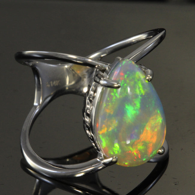 Welo Ethiopian Opal Ring 3.73 Carats