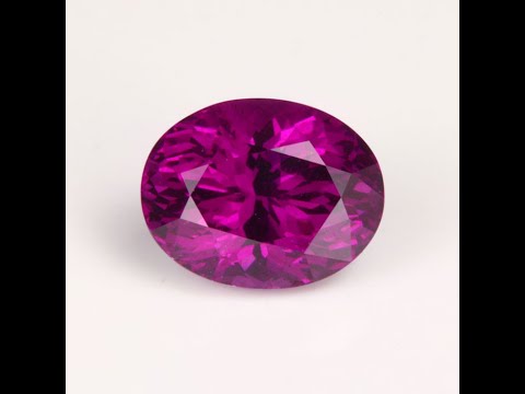 Oval Grape Garnet Gemstone 3.42cts*