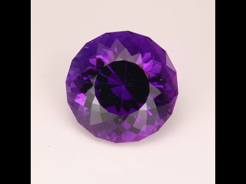 Round Portuguese Amethyst Gemstone 11.77cts