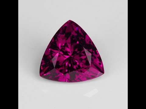 Trilliant Purple Garnet 3.24cts*