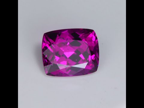 Antique Cushon Purple Garnet Gemstone 3.38cts