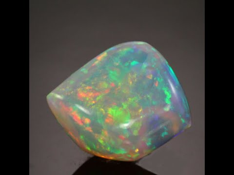 Vivid Colors Freeform Cabochon Welo Opal 16.23 Carats