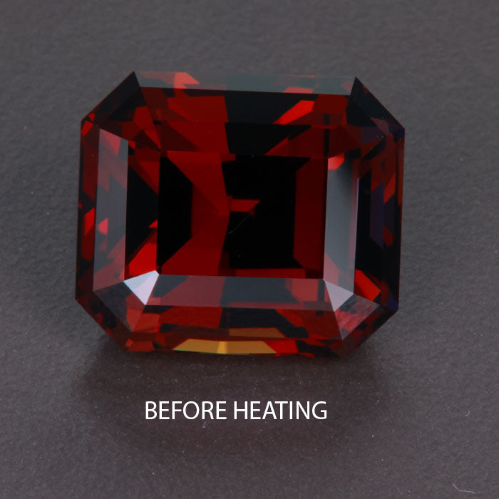 VIolet Blue Emerald Cut Tanzanite Gemstone 25.08 Carats