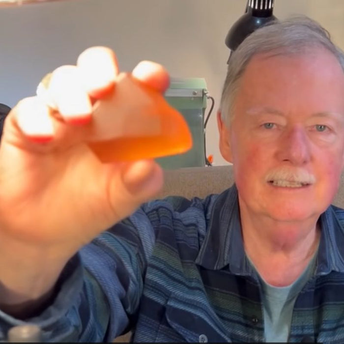 300ct Morganite Gemstone Cut by Steve Moriarty