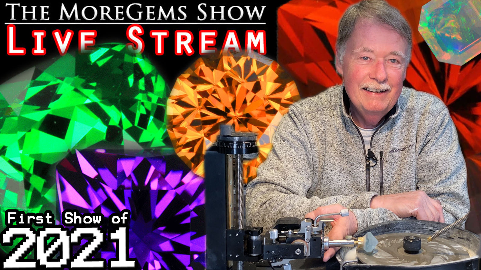 The MoreGems Gem Show | New Year, New Gemstones! 2/10/2021