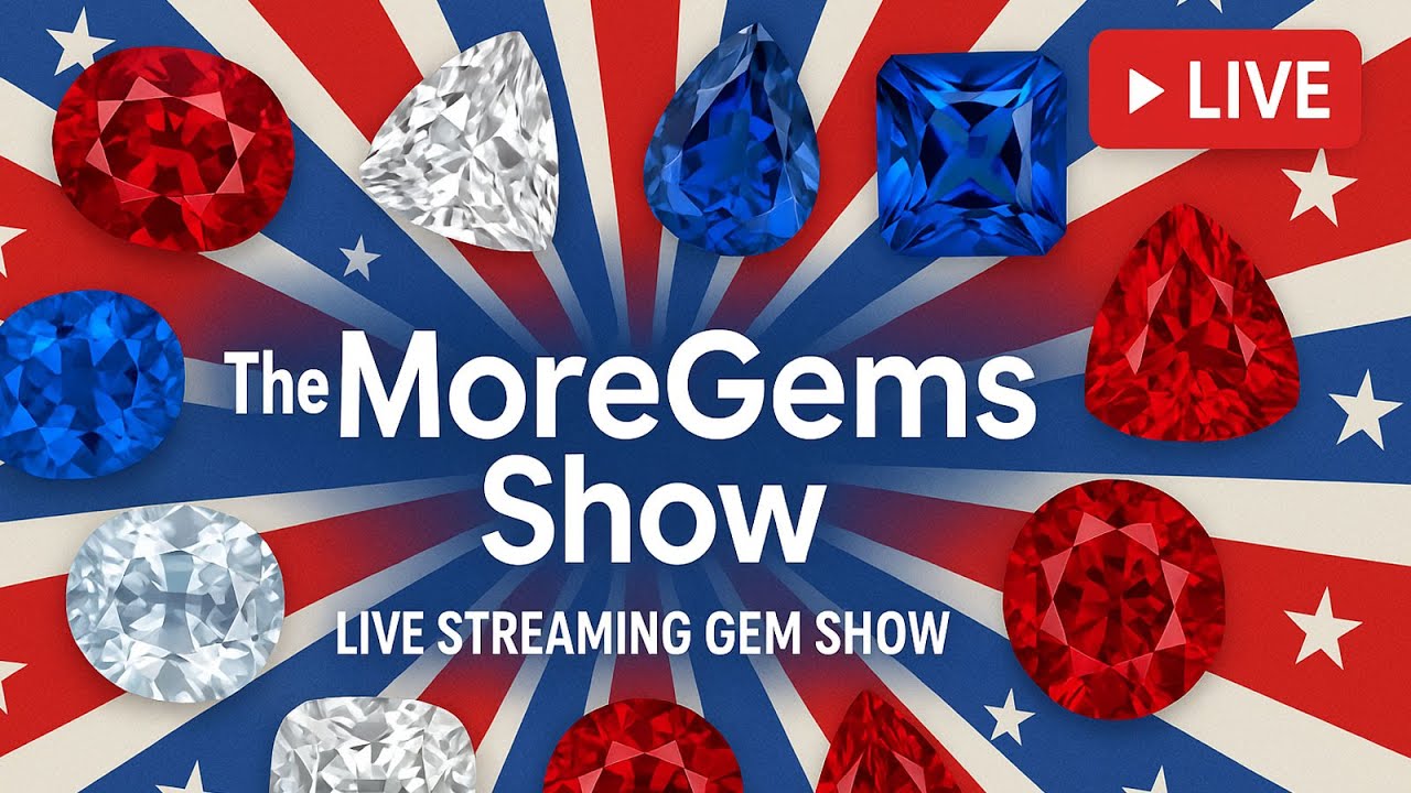 Summer Sparkle Episode 61  The MoreGems Gem Show | July 9, 2025