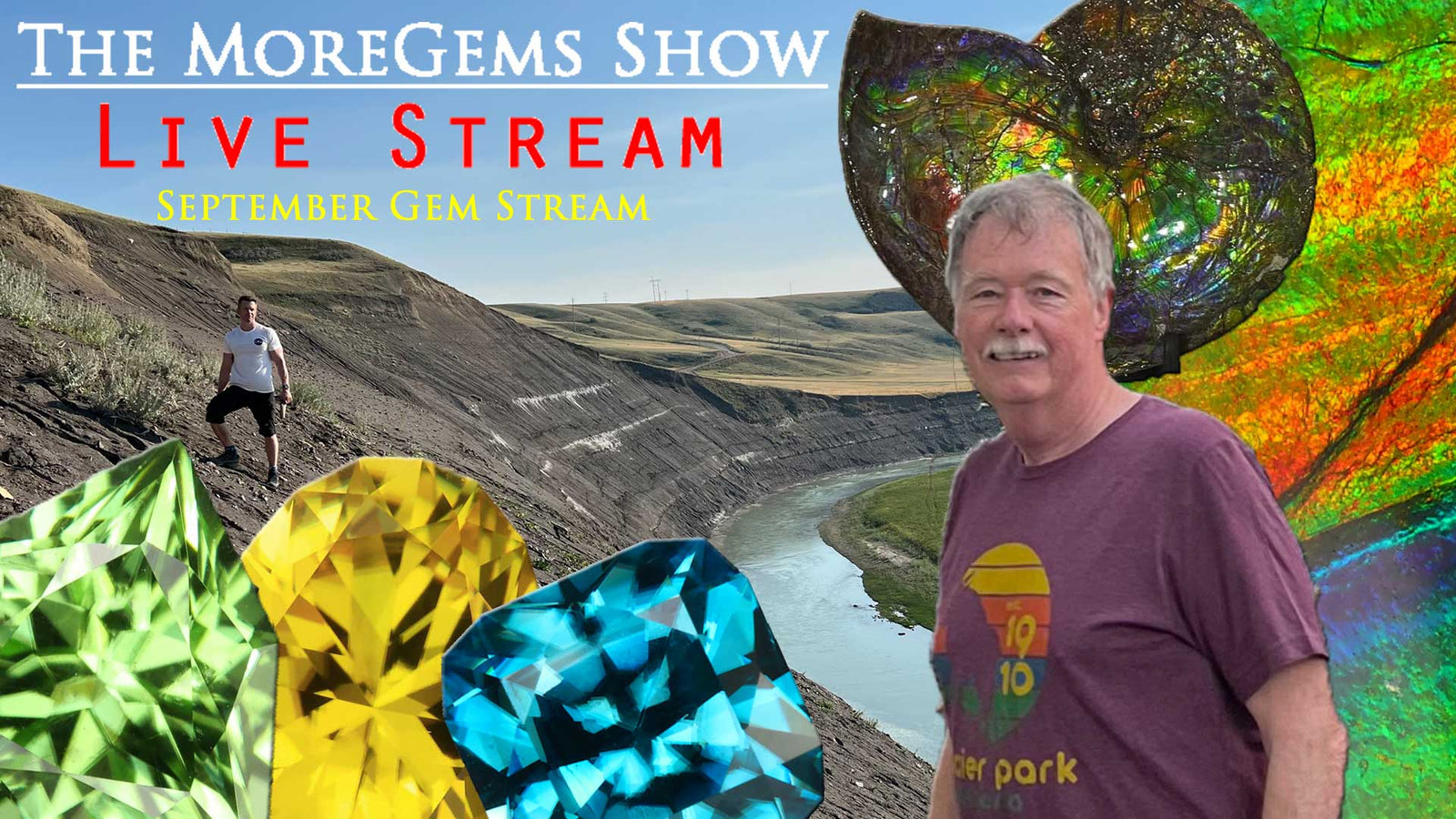 The MoreGems Gem Show LIVE | Post Gem Hunting Trip & our Amazing Finds!