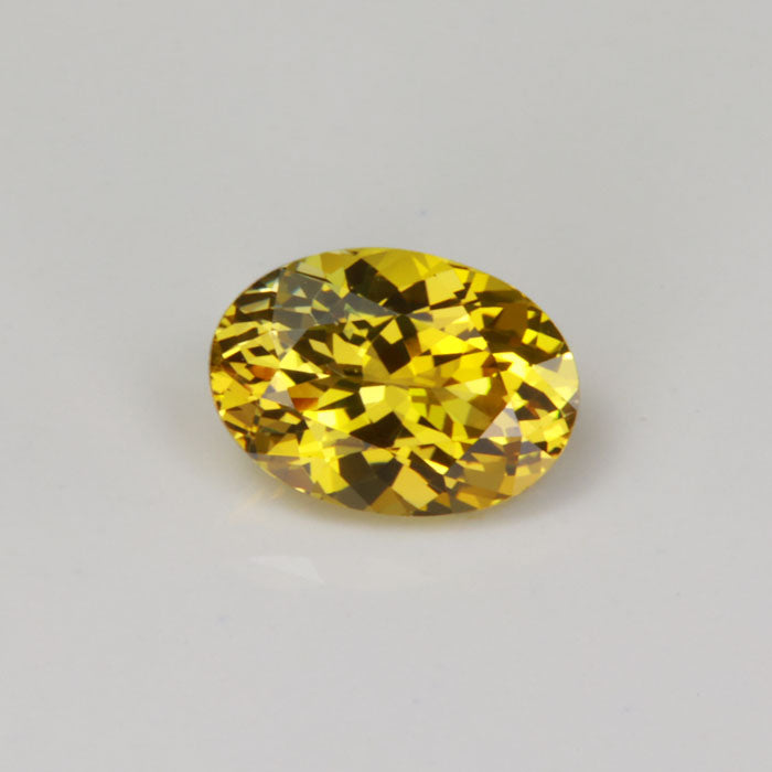 golden yellow fancy tanzanite 