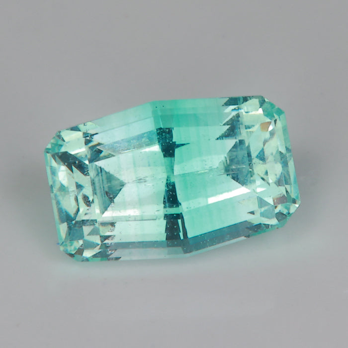 light green chrome beryl gemstone