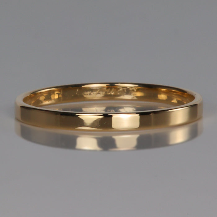 Yellow Gold Benchmark Brand Estate Ring
