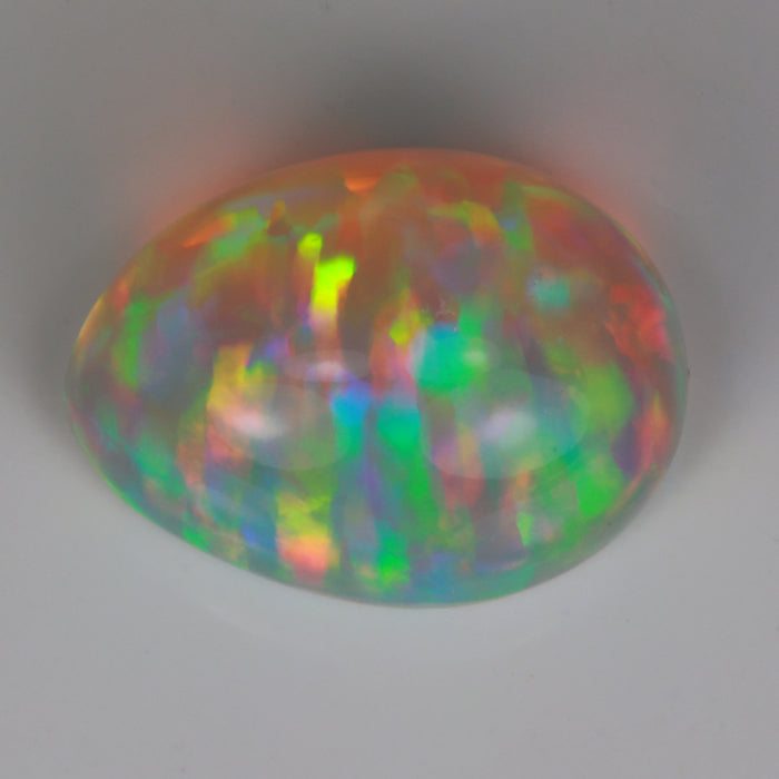 pear cabochon opal from ethiopia