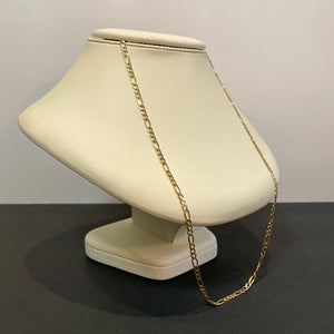 figaro necklace yellow gold chain