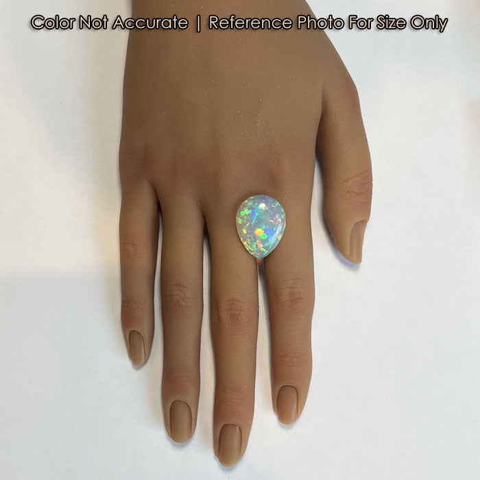 12.11ct Pear Shape Cabochon Welo Opal
