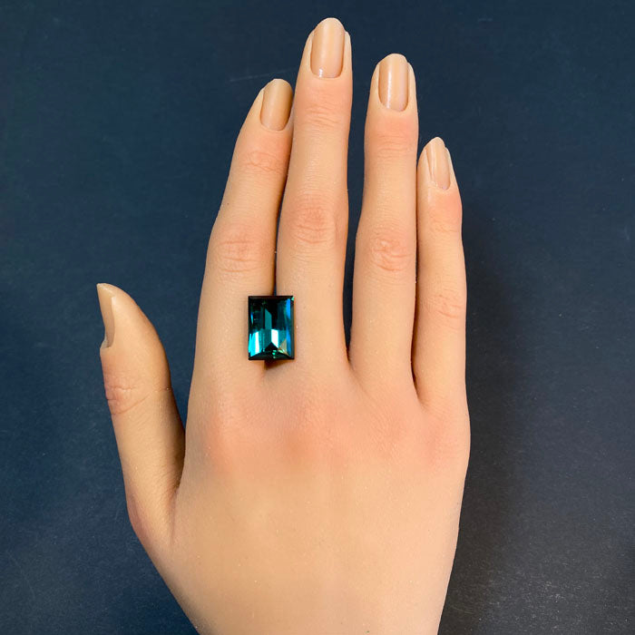 tourmaline gem green blue