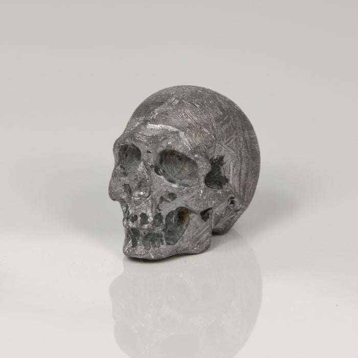 13.74g Meteorite Skull Carving