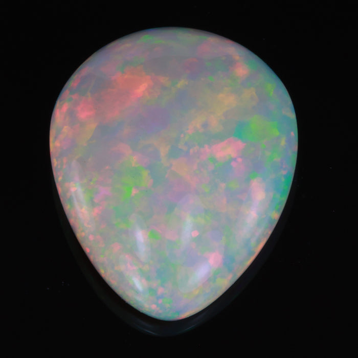 opal gemstone pear shape from ethiopia