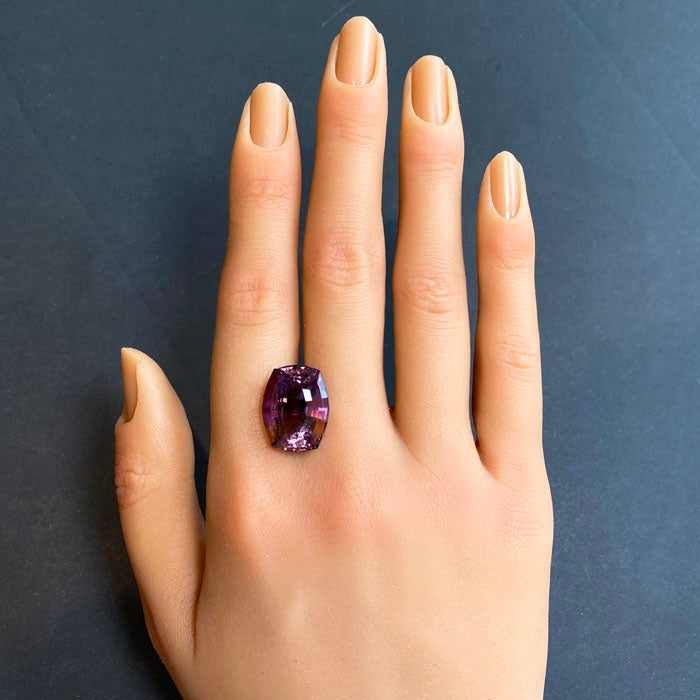 ametrine gemstone antique cushion cut