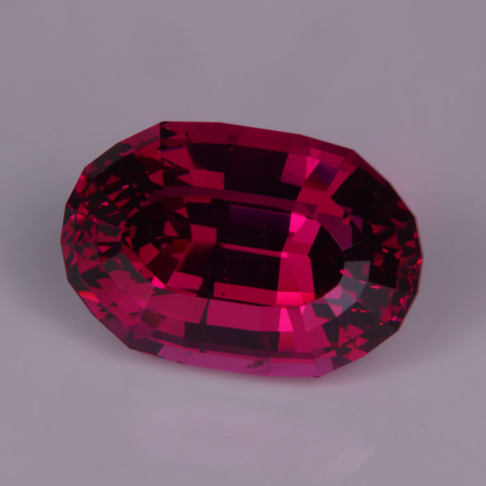 violet red garnet gemstone from tanzania