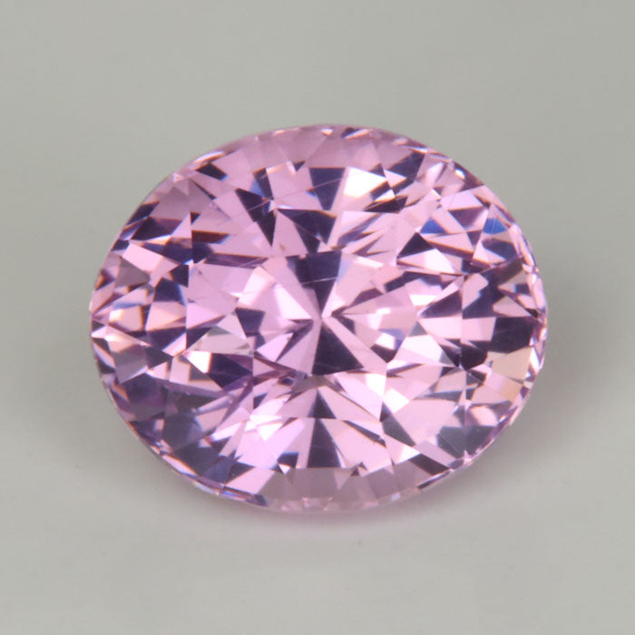 violet pink spinel gemstone oval