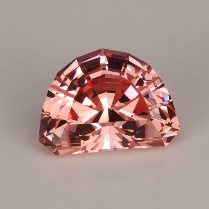 Malaya Garnet Gemstone half moon