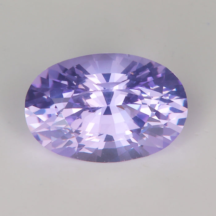 oval cut lavender pink sapphire gemstone natural color