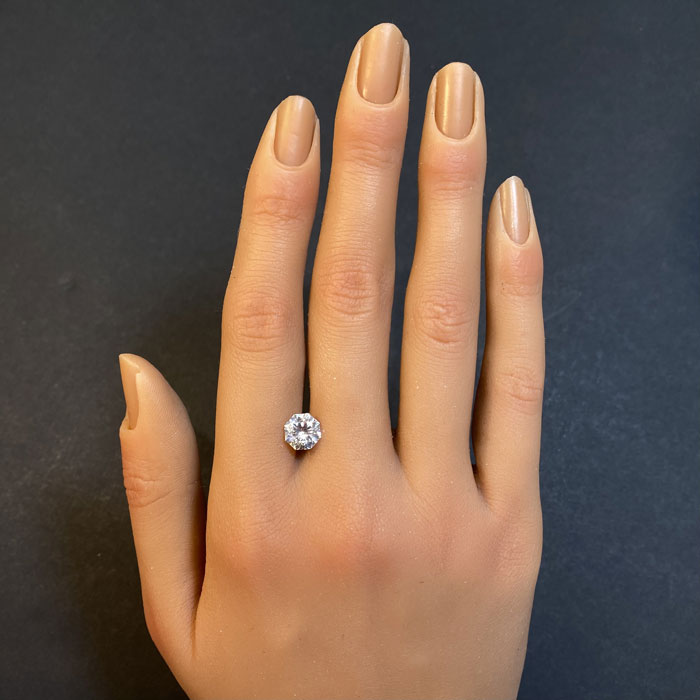 zircon gemstone white color