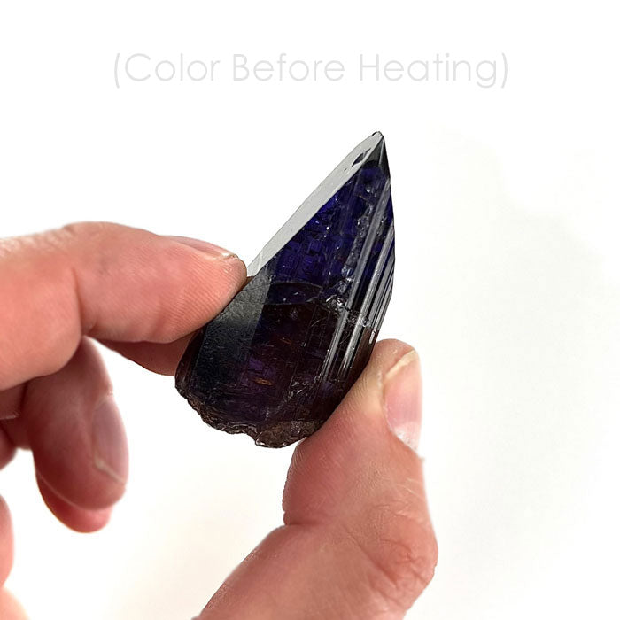 BIG 219ct Deep Color Tanzanite Crystal