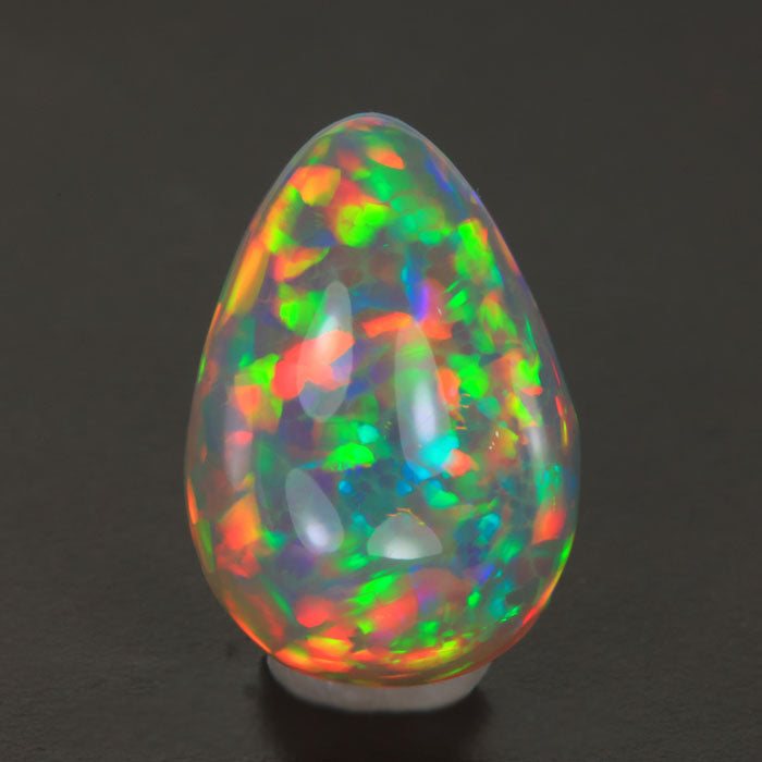 pear shape cabochon opal gem