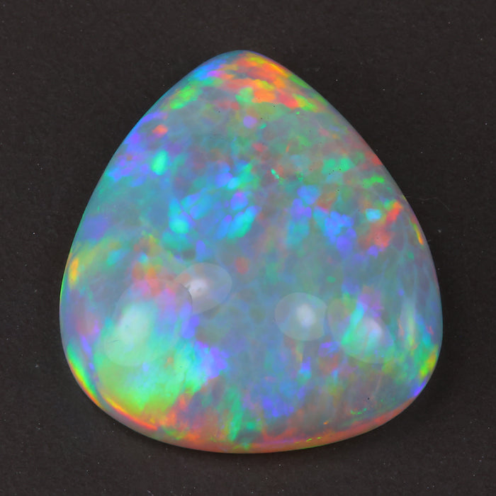 pear shape opal rainbow gemstone