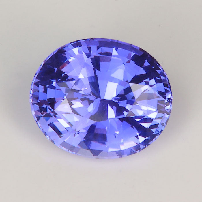 oval cut natural color blue violet sapphire 