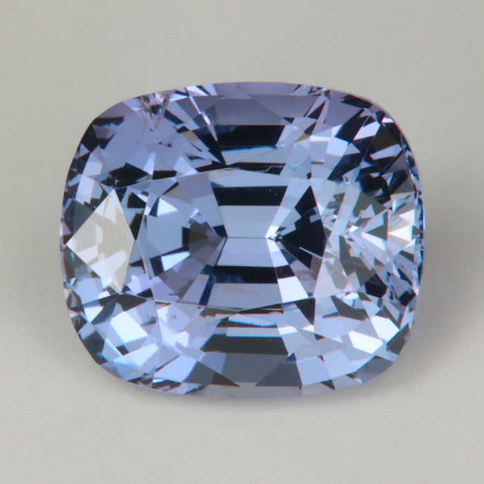 violet blue spinel gemstone antique cushion cut 