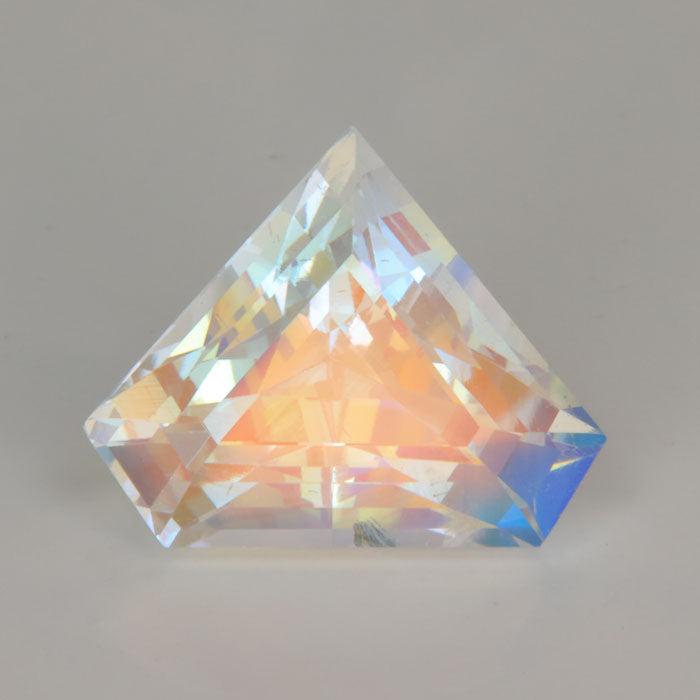Shield Cut Rainbow Moonstone From Madagascar 6.67cts