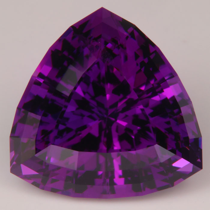 purple color natural amethyst gemstone