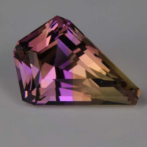 kite cut ametrine gem 