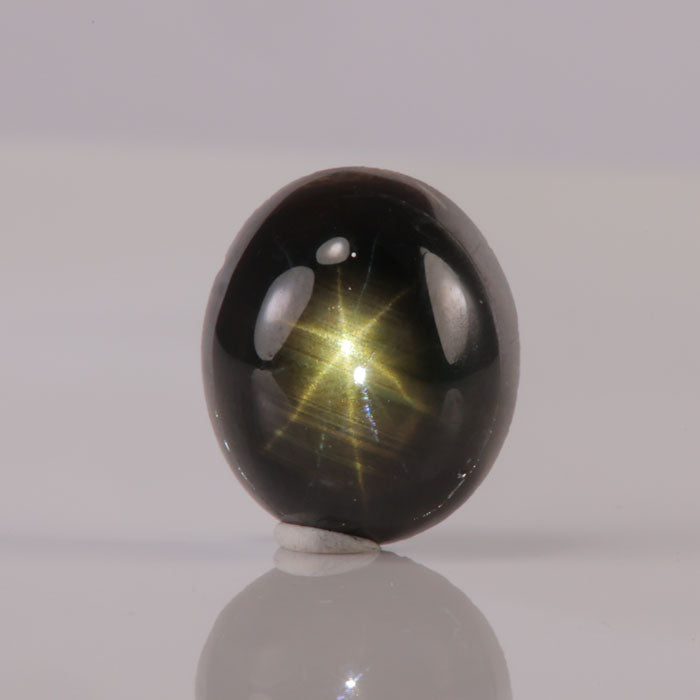 black star sapphire gemstone