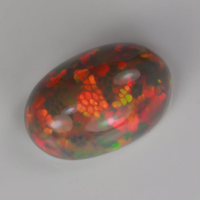 opal gemstone oval cabochon cut 