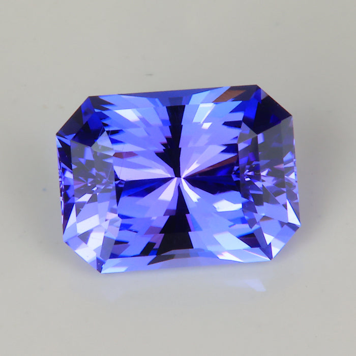 brilliant style blue violet tanzanite rare gemstone 