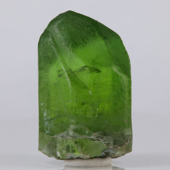 green vibrant peridot crystal