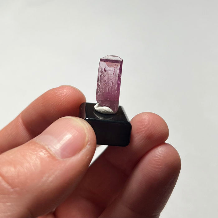 size of pink tanzanite crystal