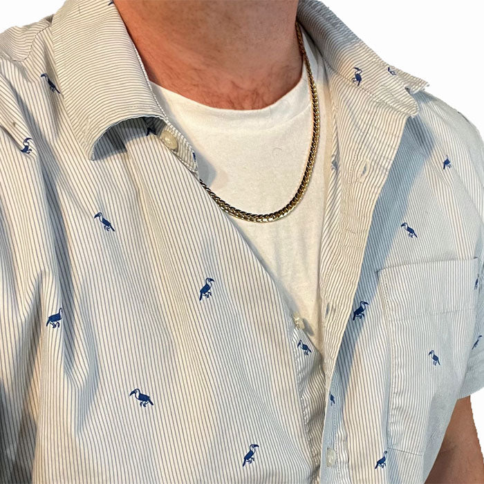 Gent’s Favorite 22" 14k Yellow Gold Cuban Link Chain (38 grams)