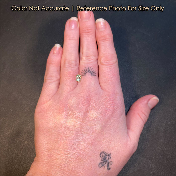 green yellow sapphire size