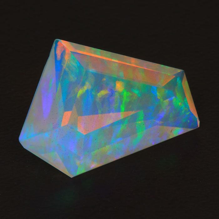 freeform opal faceted