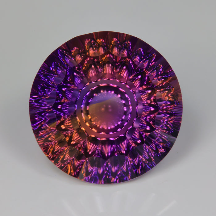 purple yellow gemstone ametrine rare beautiful