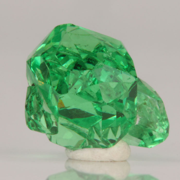 fine green garnet crystal specimen