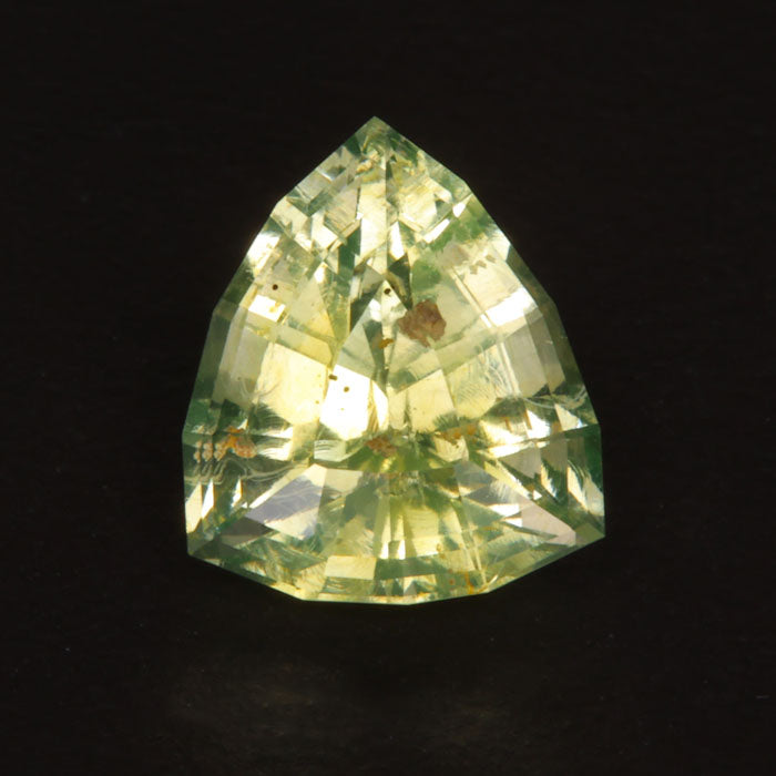 hyalite opal gemstone step shield cut