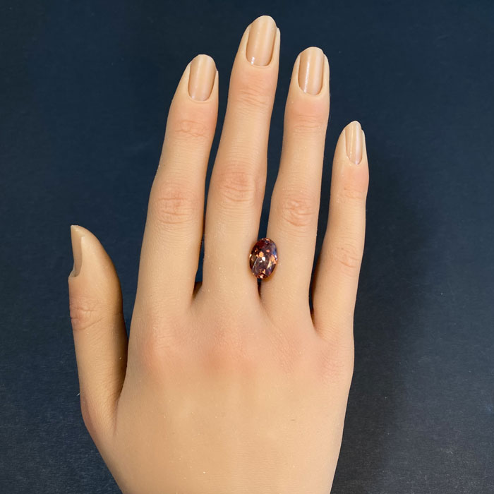 oval imperial zircon