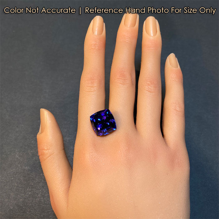 tanzanite gemstone size 