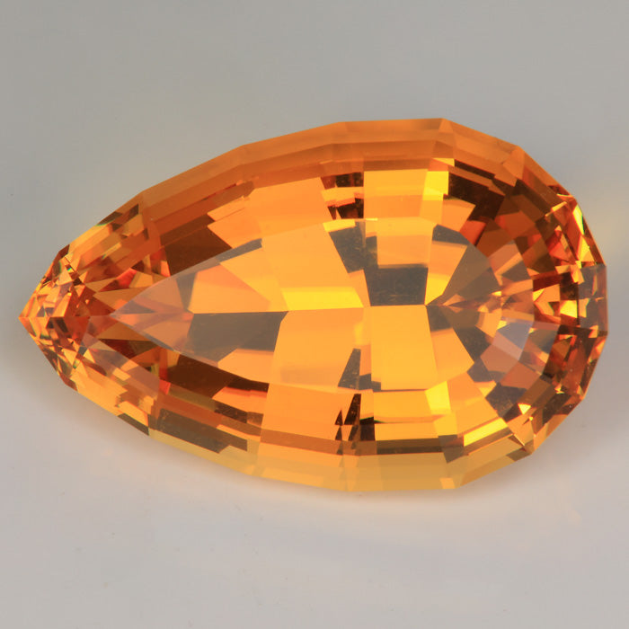 Pear Shape Brilliant Cut Scapolite From Tanzania 87.16cts