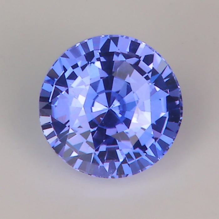 lavender color sapphire gemstone round brilliant cut