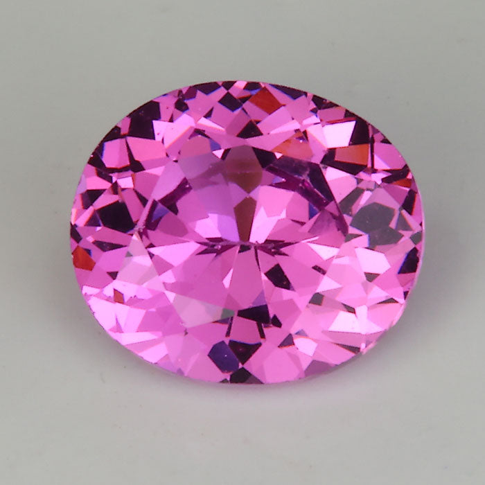 mahenge pink garnet gemstone oval cut natural color